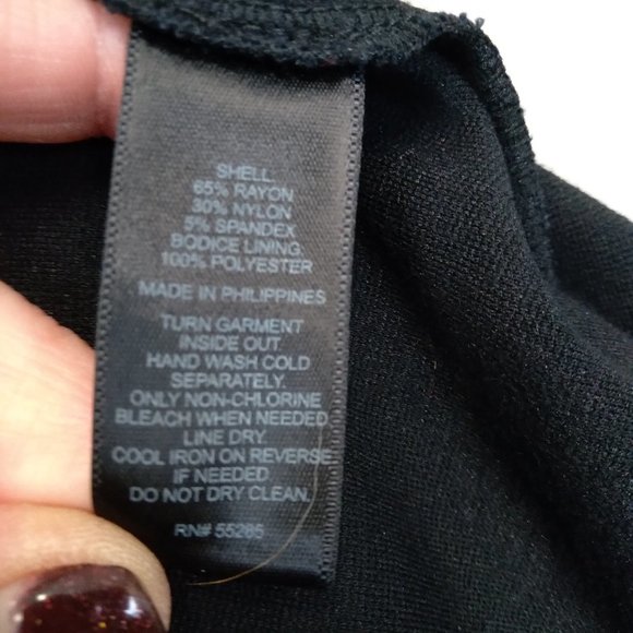 EXPRESS Black Studded Bodycon Party Dress size 6 - Picture 10 of 10